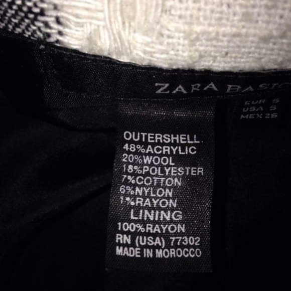 Zara houndstooth coat - Picture 4 of 4